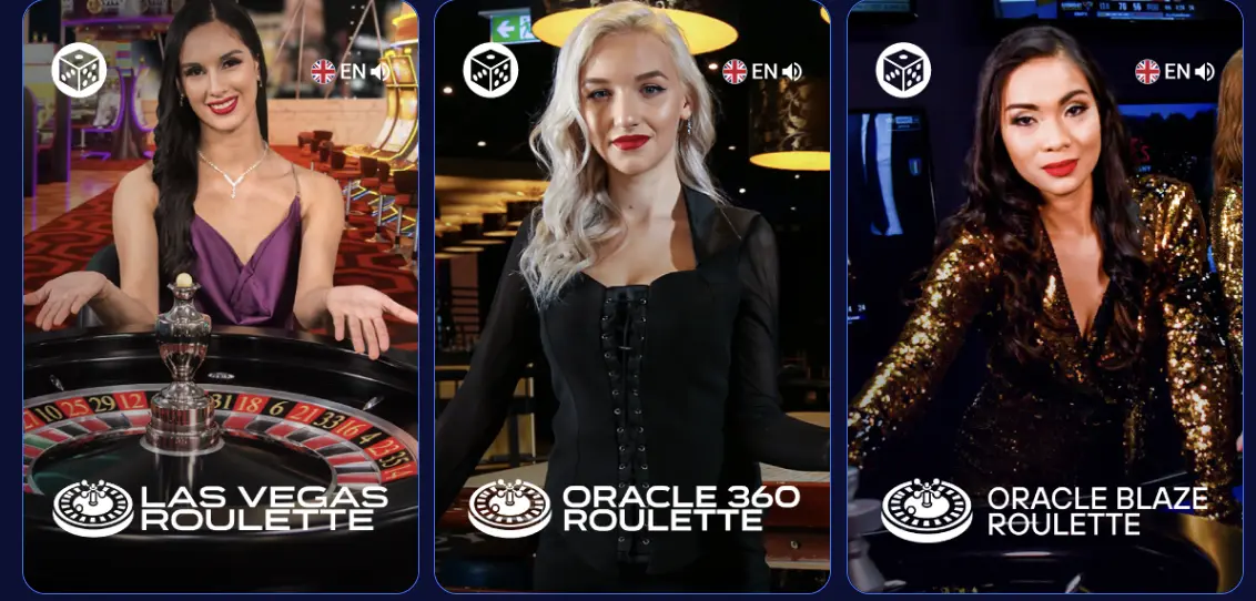 Live game section
